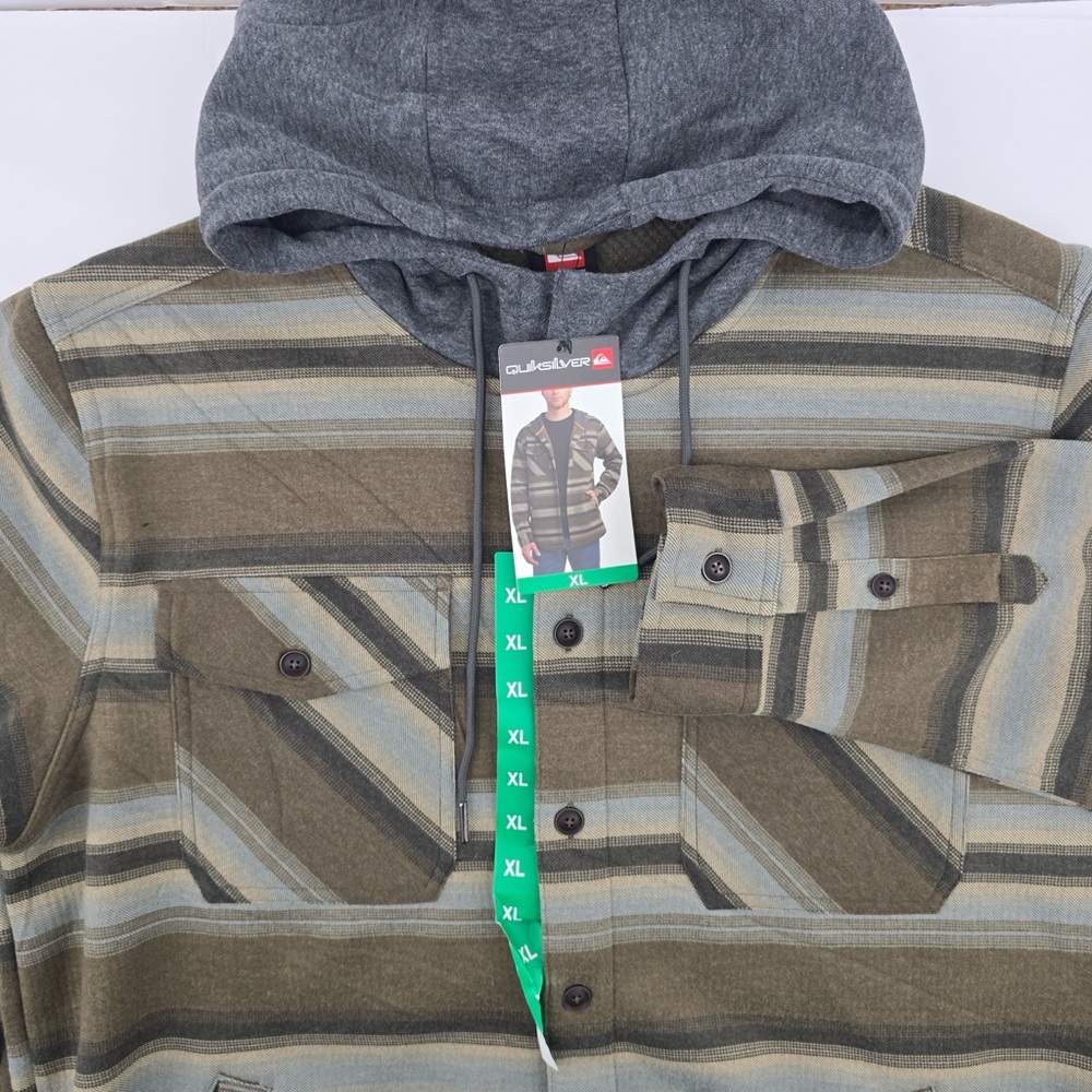 Quiksilver Men’s Shirt Jacket Sz XL